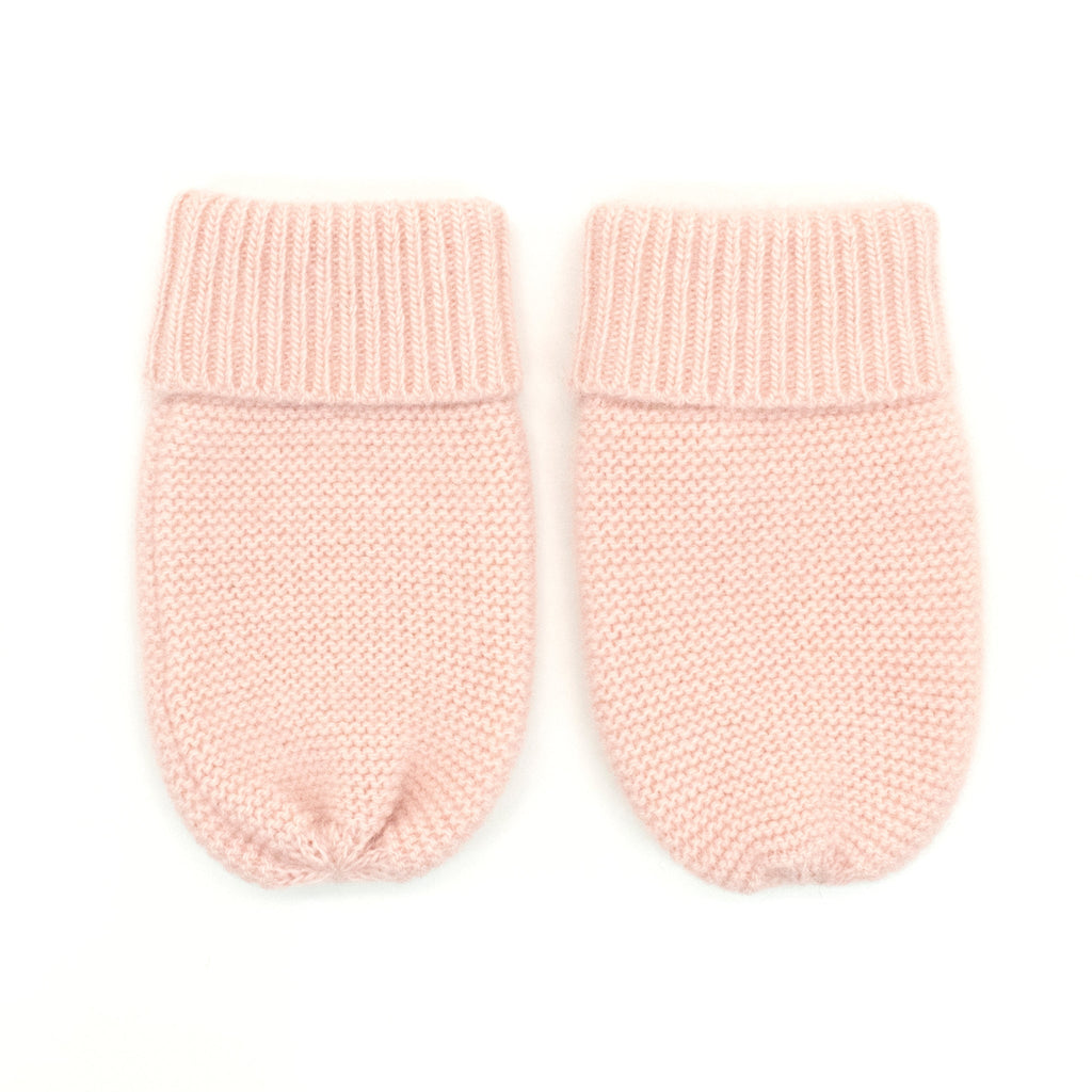 BABY MITTENS-DUSTY PINK
