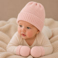 BABY MITTENS-DUSTY PINK